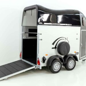 Cheval Liberte Pferdeanhänger GOLD One 1,5er, Pullman-Fahrwerk, schwarz-Neu – Bild 3