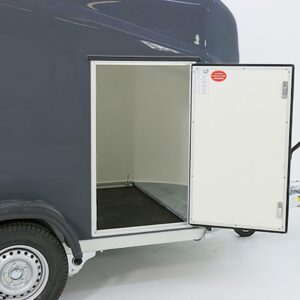 Debon Kofferanhänger Cargo 1300 Vollpoly 150x290cm H:160cm, Tür, grau-Neu – Bild 8