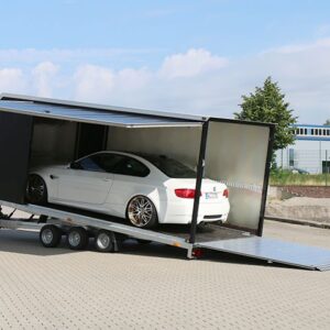 Vezeko Autotrailer Cargo Race Master 230x550cm H210cm 3,5t-E-Winde-silber-Neu – Bild 5