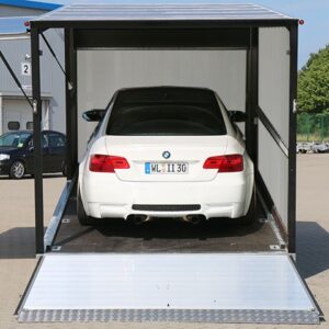 Vezeko Autotrailer Cargo Race Master 230x550cm H210cm 3,5t-E-Winde-silber-Neu – Bild 6