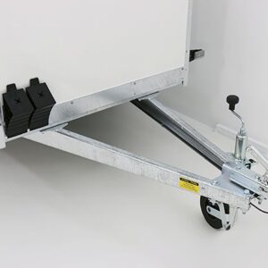 Blyss Kofferanhänger 750kg ungebremst 118x205cm Höhe:150cm-Neu – Bild 11