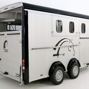 Cheval Liberte Pferdeanhänger Maxi 4, 4 Pferde, Pullman-Fahrwerk, 100km/h, schwarz-Neu – Bild 4