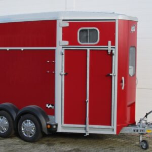Ifor Williams Pferdeanhänger HB506-Frontausstieg-rot-Neu – Bild 3