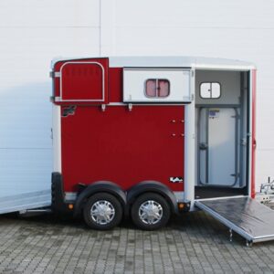 Ifor Williams Pferdeanhänger HB506-Frontausstieg-rot-Neu – Bild 6