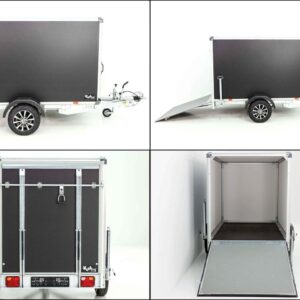 Variant Kofferanhänger Black Edition 148x258cm H:157 1,35t-Rampe-Neu – Bild 11