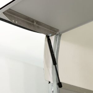 Debon Kofferanhänger C500 164x300cm H:200cm 2,0t-Alu-Polybug-Tür-schwarz-Neu – Bild 9