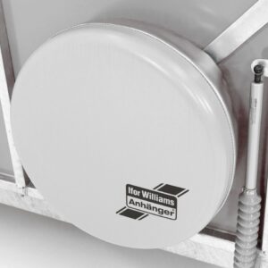 Ifor Williams Pferdeanhänger HB511-Heckklappen-Türkombination-silber-Neu – Bild 10