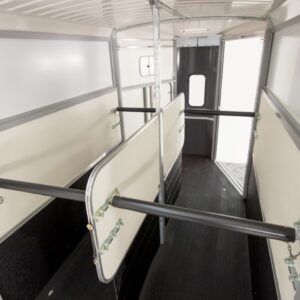Ifor Williams Pferdeanhänger HB511-Heckklappen-Türkombination-anthrazit-Neu – Bild 4