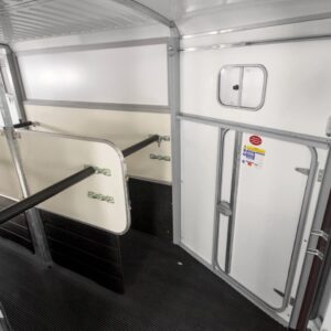 Ifor Williams Pferdeanhänger HB511-Heckklappen-Türkombination-anthrazit-Neu – Bild 5