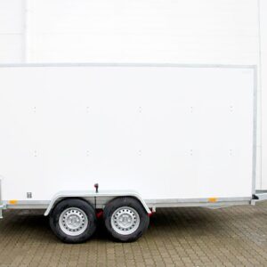 Blyss Kofferanhänger 200x400cm Höhe:190cm 2,7t, 100km/h, Rampe, SW-Neu – Bild 3