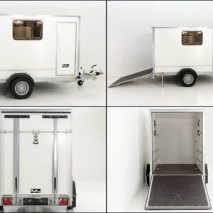 Blyss Kofferanhänger 146x304cm Höhe:180 1,3t, Rampe, Tür, 2 Fenster-Neu – Bild 10