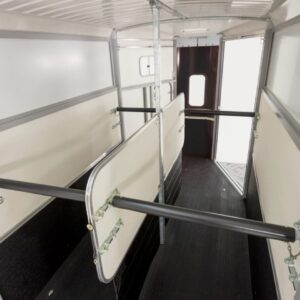 Ifor Williams Pferdeanhänger HB511-schwarz-Frontausstieg-Neu – Bild 4