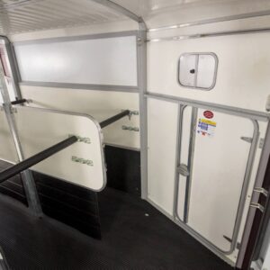 Ifor Williams Pferdeanhänger HB511-schwarz-Frontausstieg-Neu – Bild 5