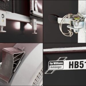 Ifor Williams Pferdeanhänger HB511-schwarz-Frontausstieg-Neu – Bild 14