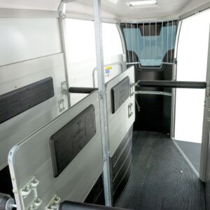 Ifor Williams Pferdeanhänger HBX 506-Frontausstieg-neues Modell-schwarz-Neu – Bild 8