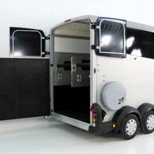 Ifor Williams Pferdeanhänger HBX 506-Sattelkammer-neues Modell-silber-Neu – Bild 4
