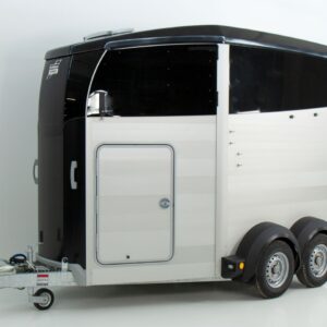 Ifor Williams Pferdeanhänger HBX 506-Sattelkammer-neues Modell-schwarz-Neu – Bild 3