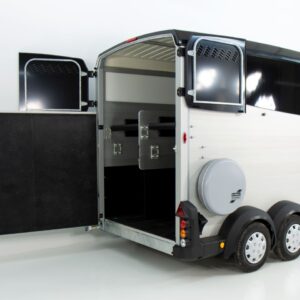 Ifor Williams Pferdeanhänger HBX 506-Sattelkammer-neues Modell-schwarz-Neu – Bild 6