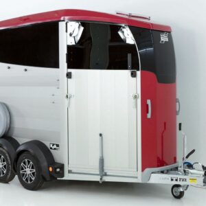 Ifor Williams Pferdeanhänger HBX 511-Frontausstieg-neues Modell-rot-Neu – Bild 4