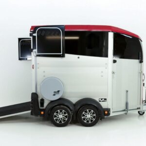 Ifor Williams Pferdeanhänger HBX 511-Frontausstieg-neues Modell-rot-Neu – Bild 6
