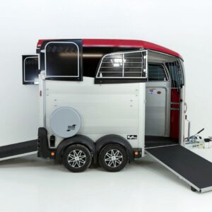 Ifor Williams Pferdeanhänger HBX 511-Frontausstieg-neues Modell-rot-Neu – Bild 7