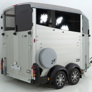 Ifor Williams Pferdeanhänger HBX 511-Frontausstieg-neues Modell-silber-Neu – Bild 2