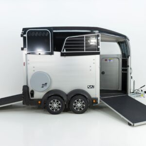 Ifor Williams Pferdeanhänger HBX 511-Frontausstieg-neues Modell-schwarz-Neu – Bild 7