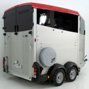 Ifor Williams Pferdeanhänger HBX 511-Sattelkammer-neues Modell-rot-Neu – Bild 4
