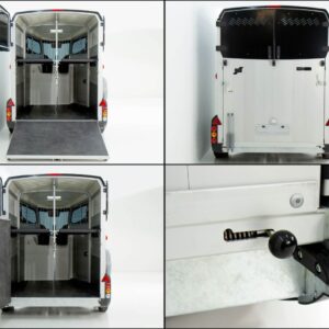 Ifor Williams Pferdeanhänger HBX 511-Sattelkammer-neues Modell-silber-Neu – Bild 9