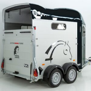 Cheval Liberte Pferdeanhänger GOLD 3, Premium Pullman 2, Sattelkammer, schwarz-Neu – Bild 3
