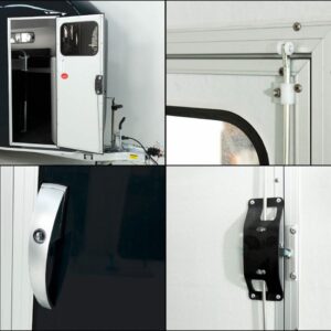 Cheval Liberte Pferdeanhänger GOLD 3, Premium Pullman 2, Sattelkammer, schwarz-Neu – Bild 11