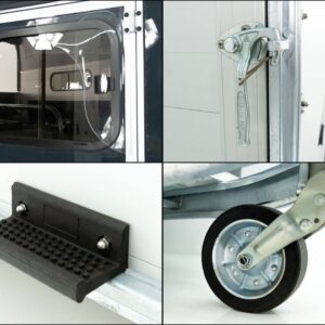 Cheval Liberte Pferdeanhänger GOLD 3, Premium Pullman 2, Sattelkammer, schwarz-Neu – Bild 15