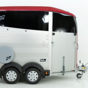 Ifor Williams Pferdeanhänger HBX 403-Frontausstieg-neues Modell-rot-Neu – Bild 3