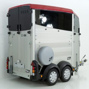 Ifor Williams Pferdeanhänger HBX 403-Frontausstieg-neues Modell-rot-Neu – Bild 4