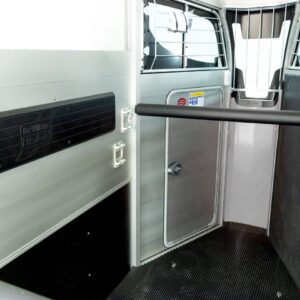 Ifor Williams Pferdeanhänger HBX 403-Frontausstieg-neues Modell-silber-Neu – Bild 5