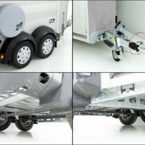 Ifor Williams Pferdeanhänger HBX 403-Frontausstieg-neues Modell-silber-Neu – Bild 15