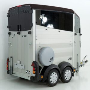 Ifor Williams Pferdeanhänger HBX 403-Frontausstieg-neues Modell-schwarz-Neu – Bild 4