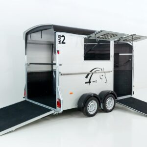 Cheval Liberte Pferdeanhänger MAXI 2, schwarz-Neu – Bild 3
