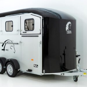 Cheval Liberte Pferdeanhänger MAXI 2, schwarz-Neu – Bild 4