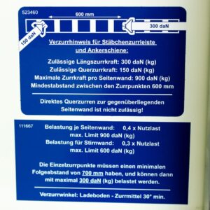 Unsinn Kofferanhänger UKU 157x305cm Höhe:194cm 1,4t, Rampe-Neu – Bild 8