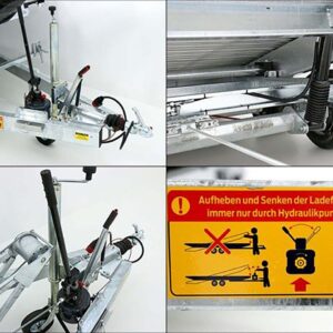 Vezeko Autotrailer Race Master Maxi Profi 209x502cm 3,0t-E-Winde-Neu – Bild 12