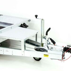Temared Baumaschinenanhänger Builder 153x260cm 2,7t-Rampe-Neu – Bild 5