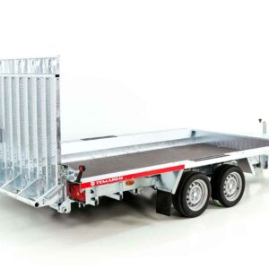 Temared Baumaschinenanhänger Builder 183x400cm 3,5t-Rampe-Neu – Bild 3