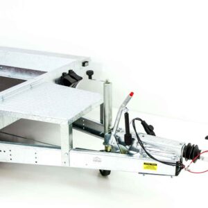 Temared Baumaschinenanhänger Builder 183x400cm 3,5t-Rampe-Neu – Bild 5