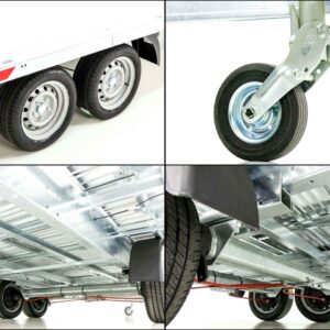 Temared Autotrailer CARLU 4521-S Aluboden 215x450cm 3,5t-Neu – Bild 12