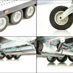 Vezeko Autotrailer Race Master 209x550cm Tridem 3,5t-LB-Holz-Neu – Bild 15