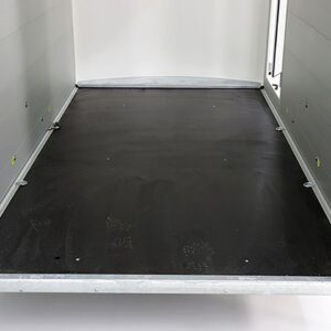 Debon Kofferanhänger C300 148x295cm H:190cm 1,3t, Alu, Polybug, Tür, blau-Neu – Bild 8