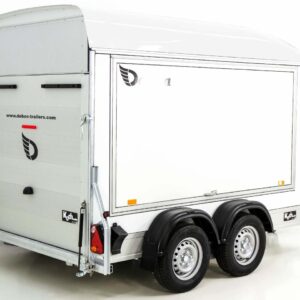 Debon Kofferanhänger C500 Sandwich 164x300cm H:200cm 2,0t-Alu-Polybug-Tür-weiß-Neu – Bild 5