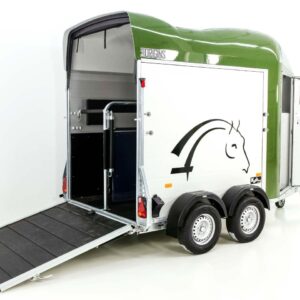 Cheval Liberte Pferdeanhänger GOLD Origins, Sattelkammer, olivgün-Neu – Bild 3