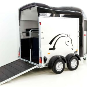 Cheval Liberte Pferdeanhänger GOLD Origins, Sattelkammer, schwarz-Neu – Bild 3